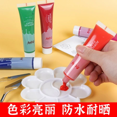 35ml/75ml bottle acrylic paint is waterproof, sun-proof and does not fade. diy art painting 35ml/75ml bottle acrylic paint is waterproof, sun-proof and does not fade. diy art painting